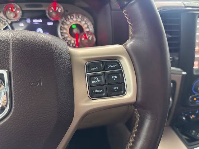 2017 Pearl White Ram 1500 Laramie Longhorn 4X4 Truck