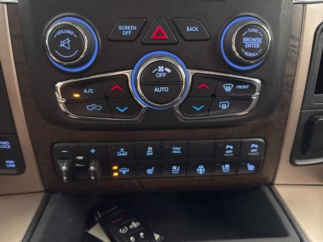 2017 Pearl White Ram 1500 Laramie Longhorn 4X4 Truck
