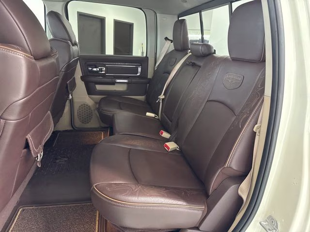 2017 Pearl White Ram 1500 Laramie Longhorn 4X4 Truck
