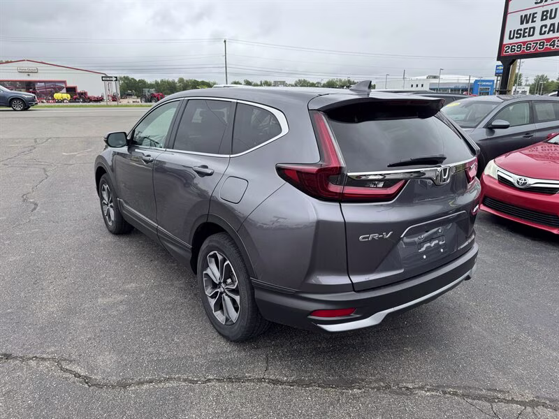 2022 Modern Steel Metallic Honda CR-V EX-L AWD SUV