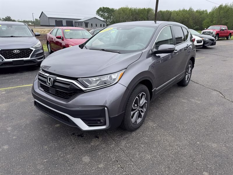 2022 Modern Steel Metallic Honda CR-V EX-L AWD SUV