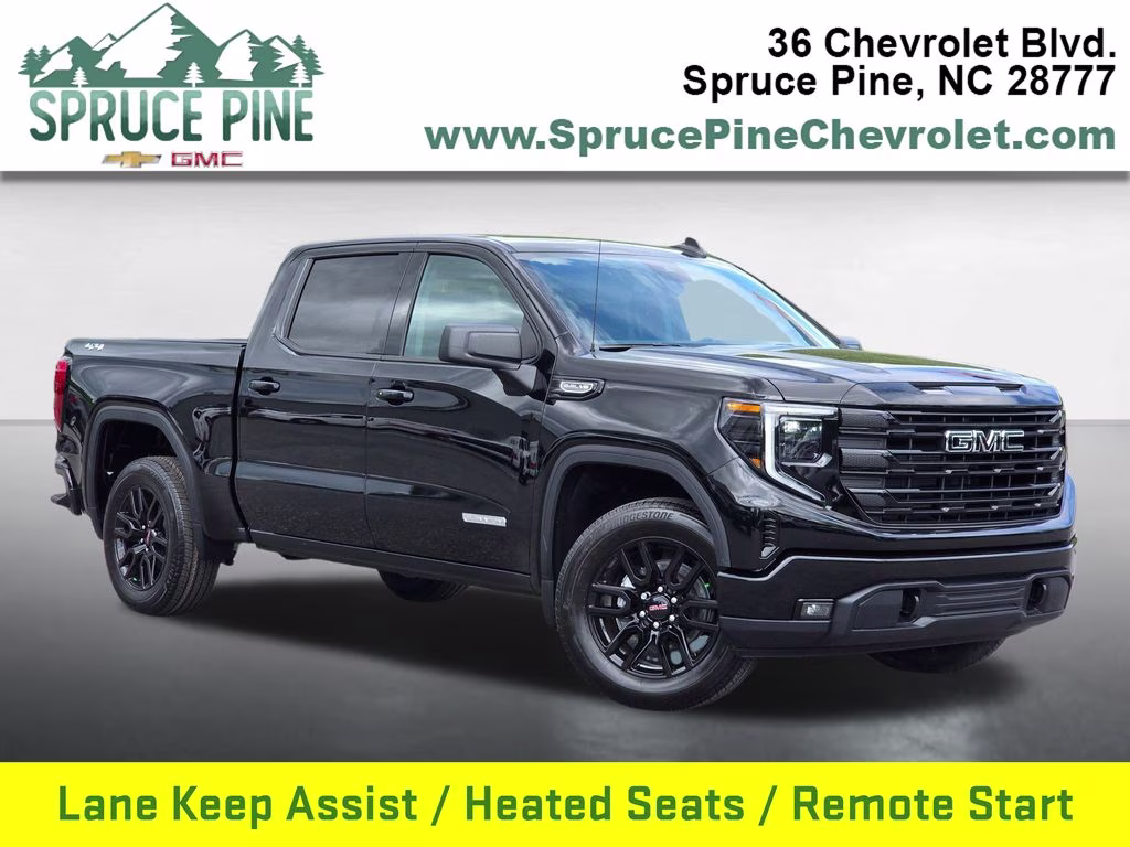 2026 Onyx Black GMC Sierra 1500 Elevation 4X4 Truck