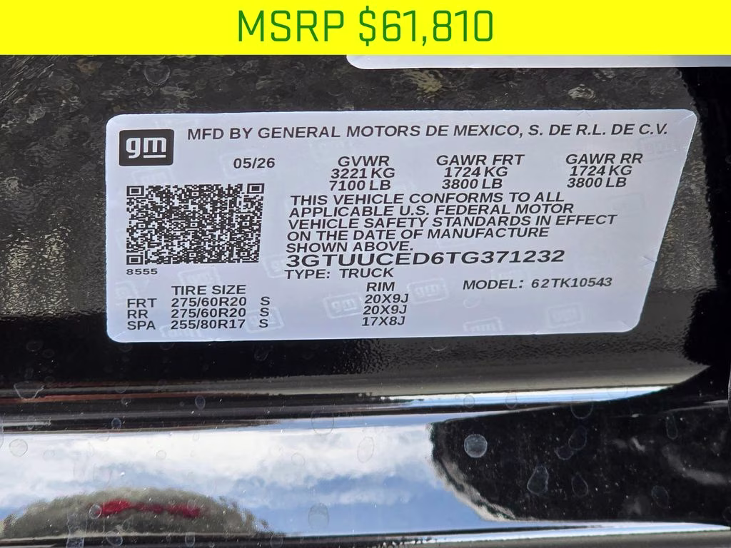 2026 Onyx Black GMC Sierra 1500 Elevation 4X4 Truck