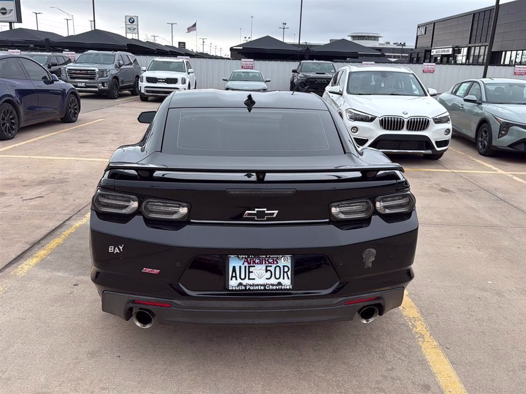 2019 Black Chevrolet Camaro 2SS RWD Coupe