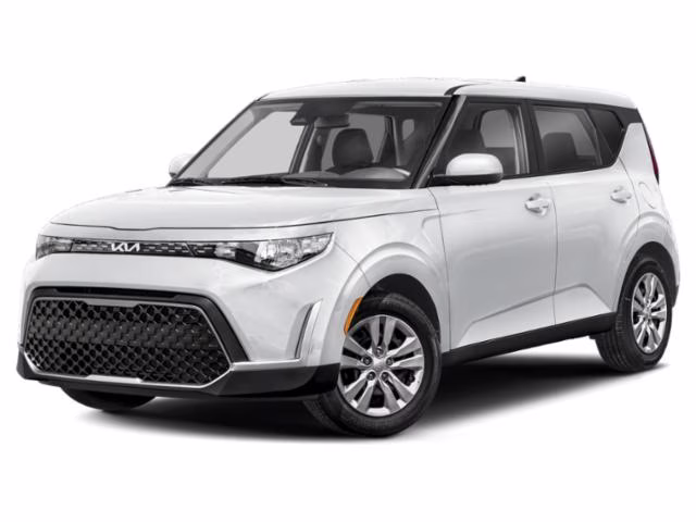 2025 Snow White Pearl Kia Soul LX FWD Hatchback