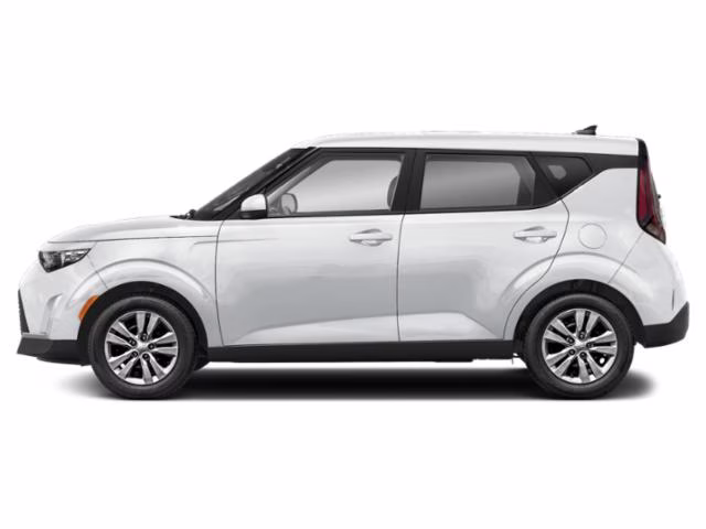 2025 Snow White Pearl Kia Soul LX FWD Hatchback