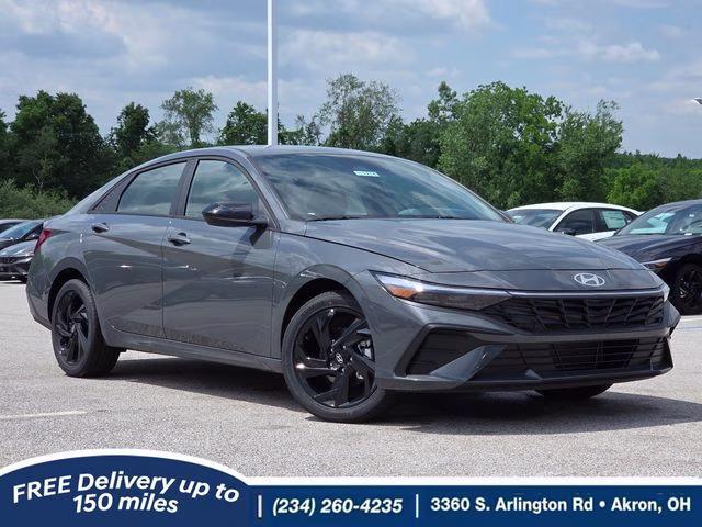 2026 Ecotronic Gray Hyundai Elantra SEL Sport FWD Sedan