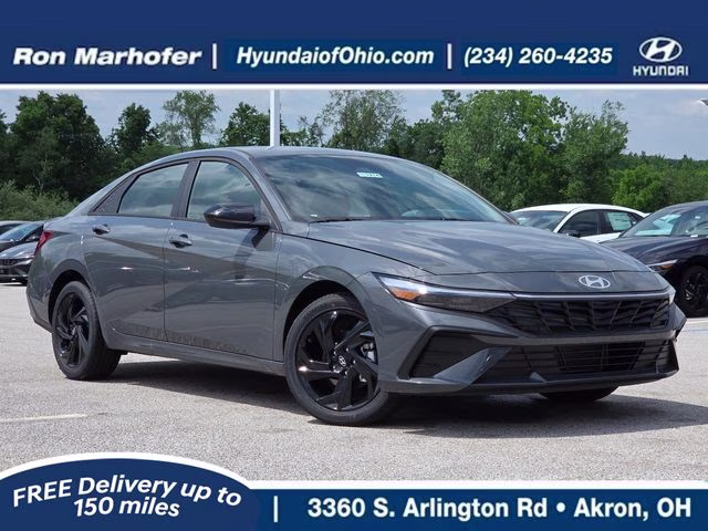2026 Ecotronic Gray Hyundai Elantra SEL Sport FWD Sedan