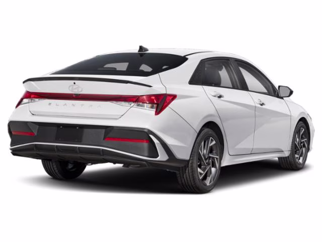 2026 Serenity White Hyundai Elantra SEL Sport FWD Sedan