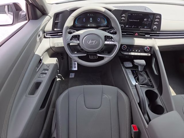 2026 Serenity White Pearl Hyundai Elantra SEL Sport FWD Sedan