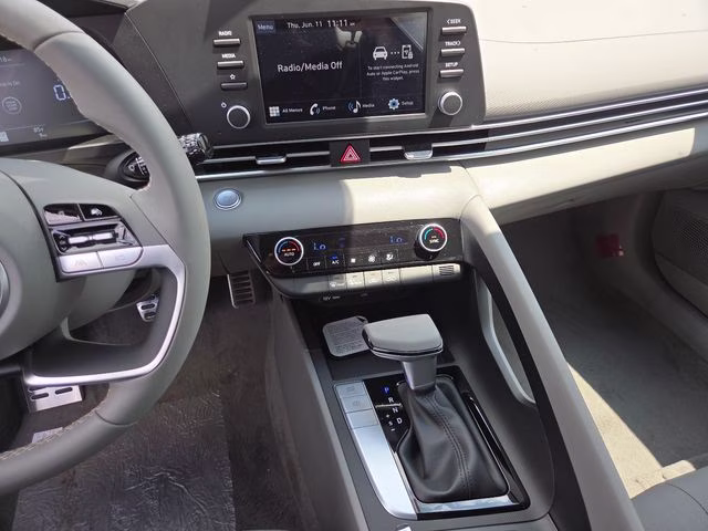 2026 Serenity White Pearl Hyundai Elantra SEL Sport FWD Sedan