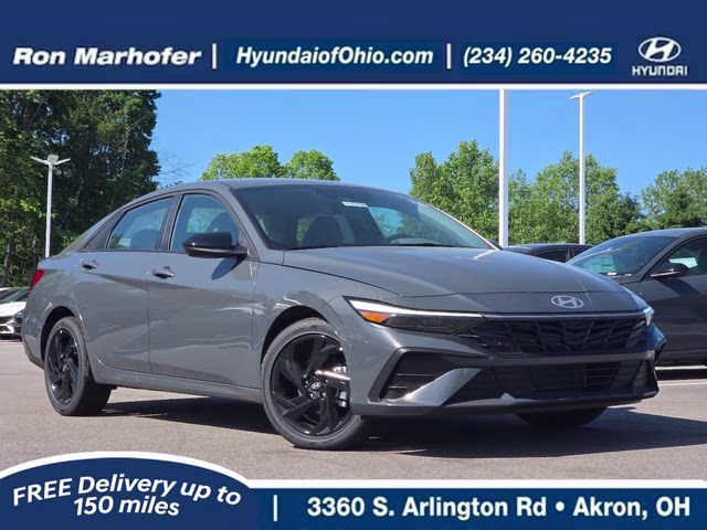 2026 Ecotronic Gray Hyundai Elantra SEL Sport FWD Sedan