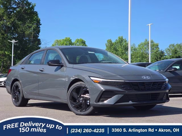2026 Ecotronic Gray Hyundai Elantra SEL Sport FWD Sedan
