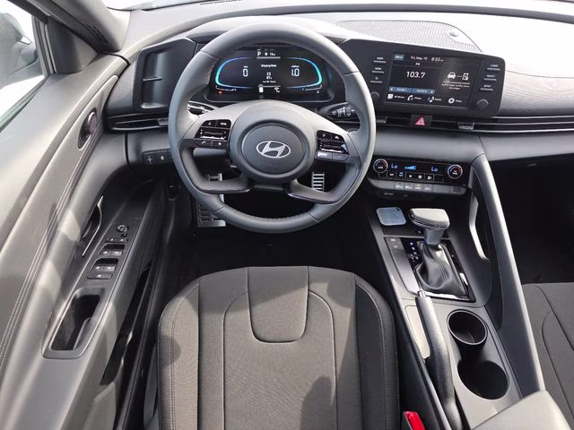2026 Serenity White Pearl Hyundai Elantra SEL Sport FWD Sedan