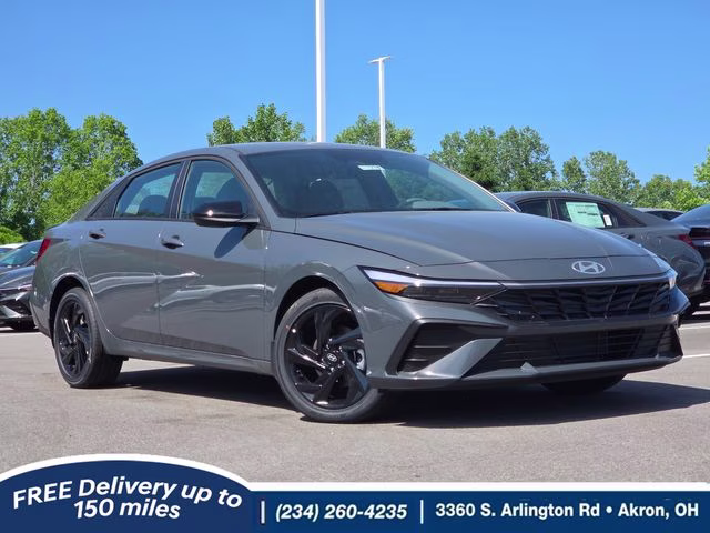2026 Ecotronic Gray Hyundai Elantra SEL Sport FWD Sedan