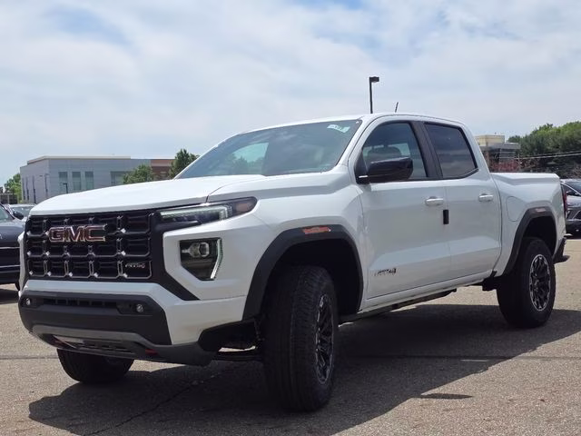 2026 Summit White GMC Canyon AT4 4X4 Truck