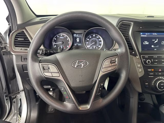 2017 Sparkling Silver Hyundai Santa Fe Sport 2.4 Base AWD SUV