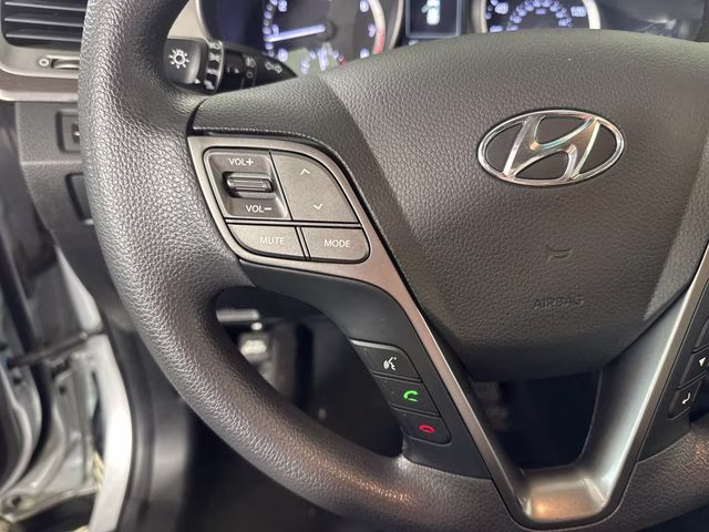 2017 Sparkling Silver Hyundai Santa Fe Sport 2.4 Base AWD SUV