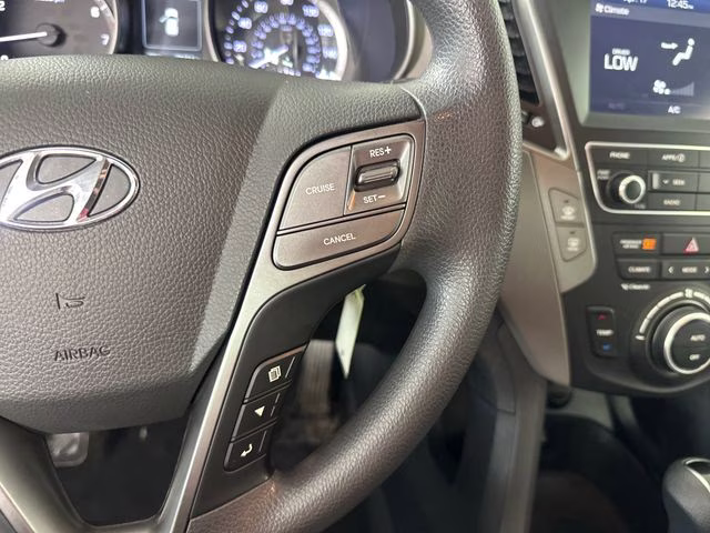 2017 Sparkling Silver Hyundai Santa Fe Sport 2.4 Base AWD SUV