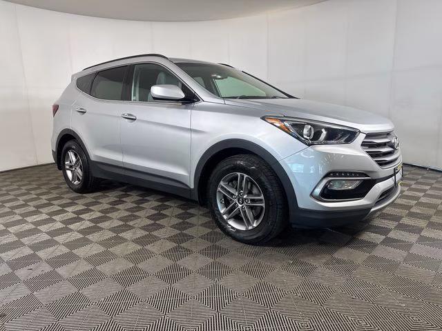 2017 Sparkling Silver Hyundai Santa Fe Sport 2.4 Base AWD SUV