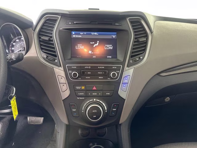 2017 Sparkling Silver Hyundai Santa Fe Sport 2.4 Base AWD SUV