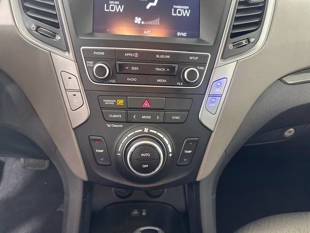 2017 Sparkling Silver Hyundai Santa Fe Sport 2.4 Base AWD SUV