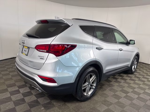 2017 Sparkling Silver Hyundai Santa Fe Sport 2.4 Base AWD SUV