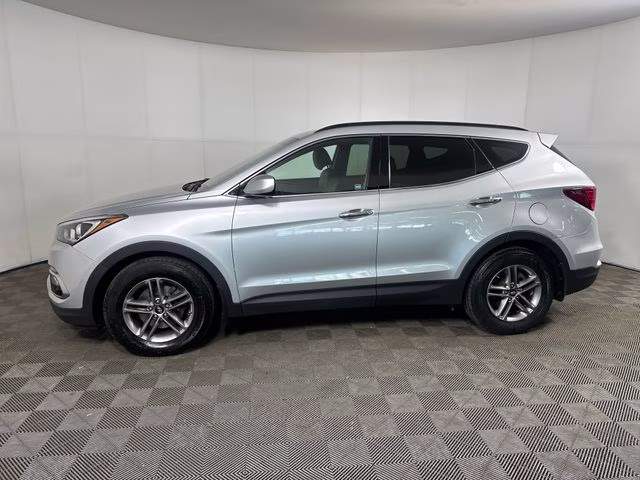 2017 Sparkling Silver Hyundai Santa Fe Sport 2.4 Base AWD SUV