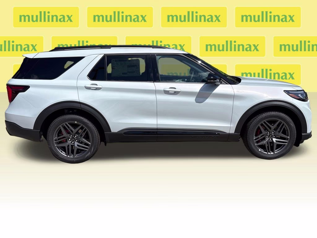 2026 White Metallic Ford Explorer ST-Line RWD SUV