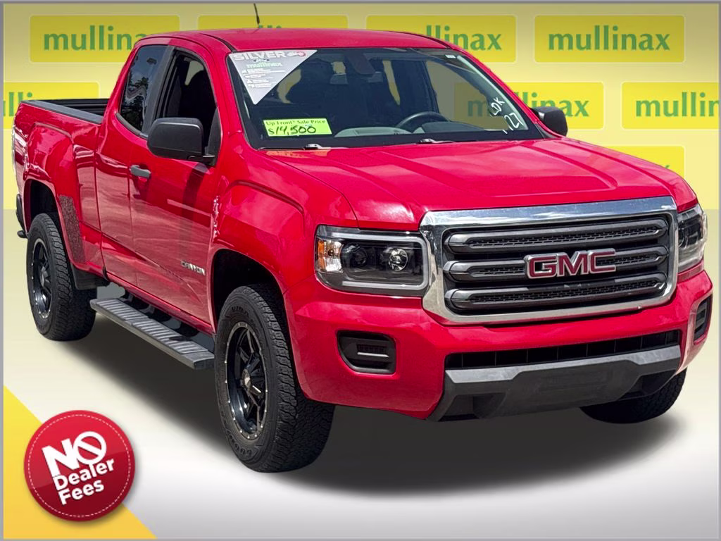 2015 Cardinal Red GMC Canyon Base RWD Truck