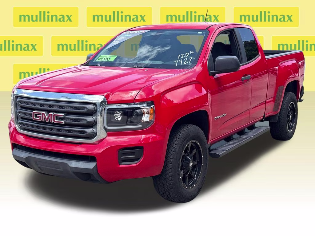 2015 Cardinal Red GMC Canyon Base RWD Truck