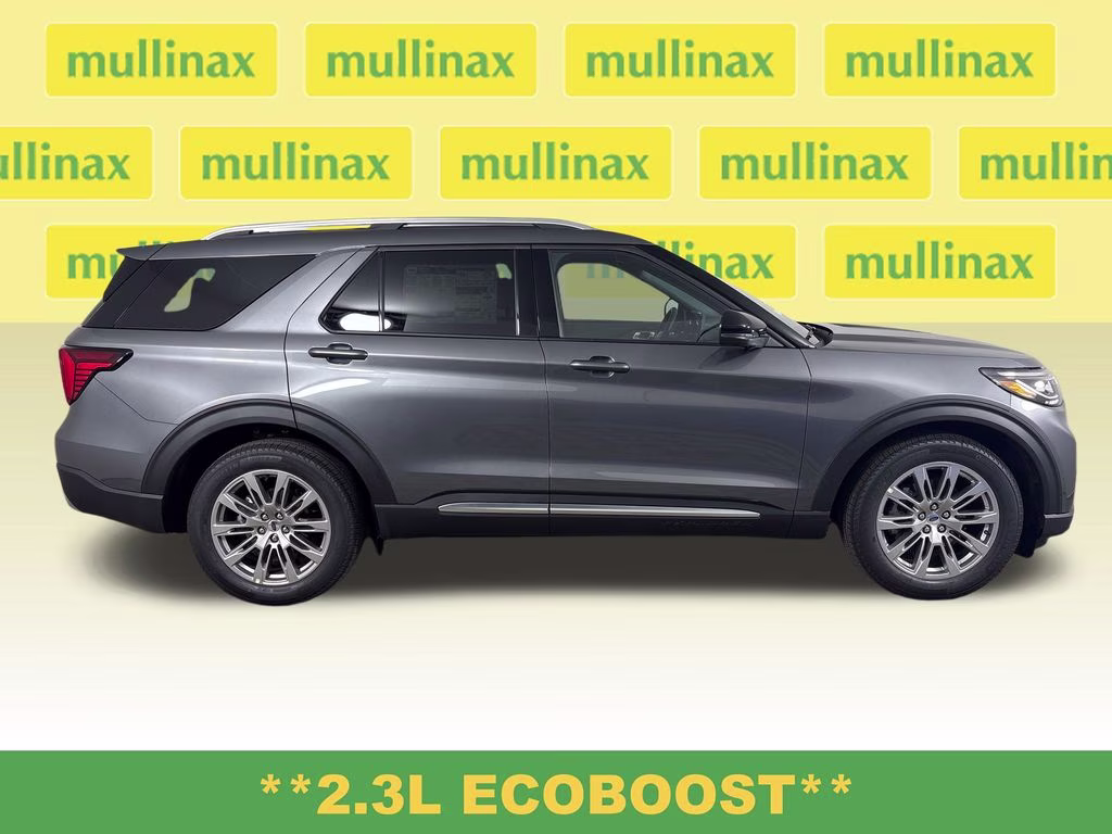 2026 Gray Metallic Ford Explorer Platinum RWD SUV