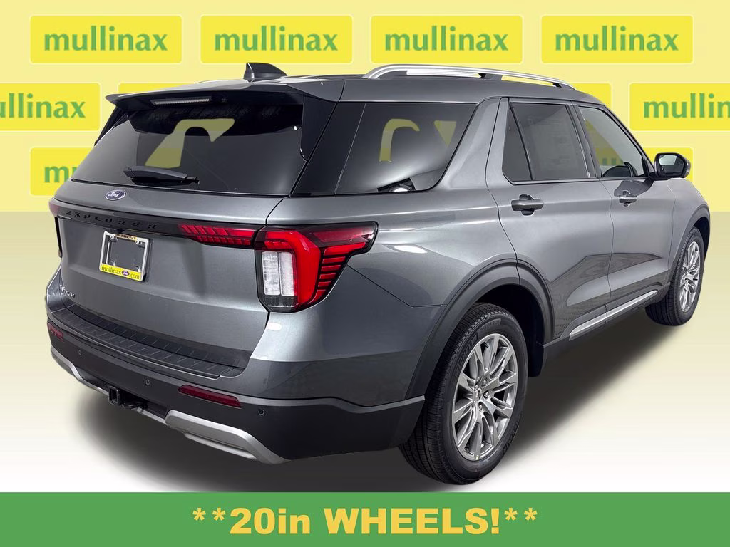 2026 Gray Metallic Ford Explorer Platinum RWD SUV