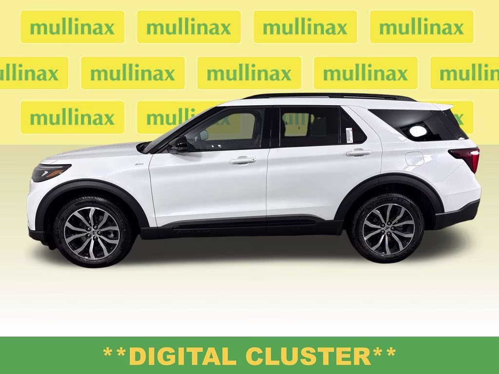 2026 White Metallic Ford Explorer ST-Line RWD SUV