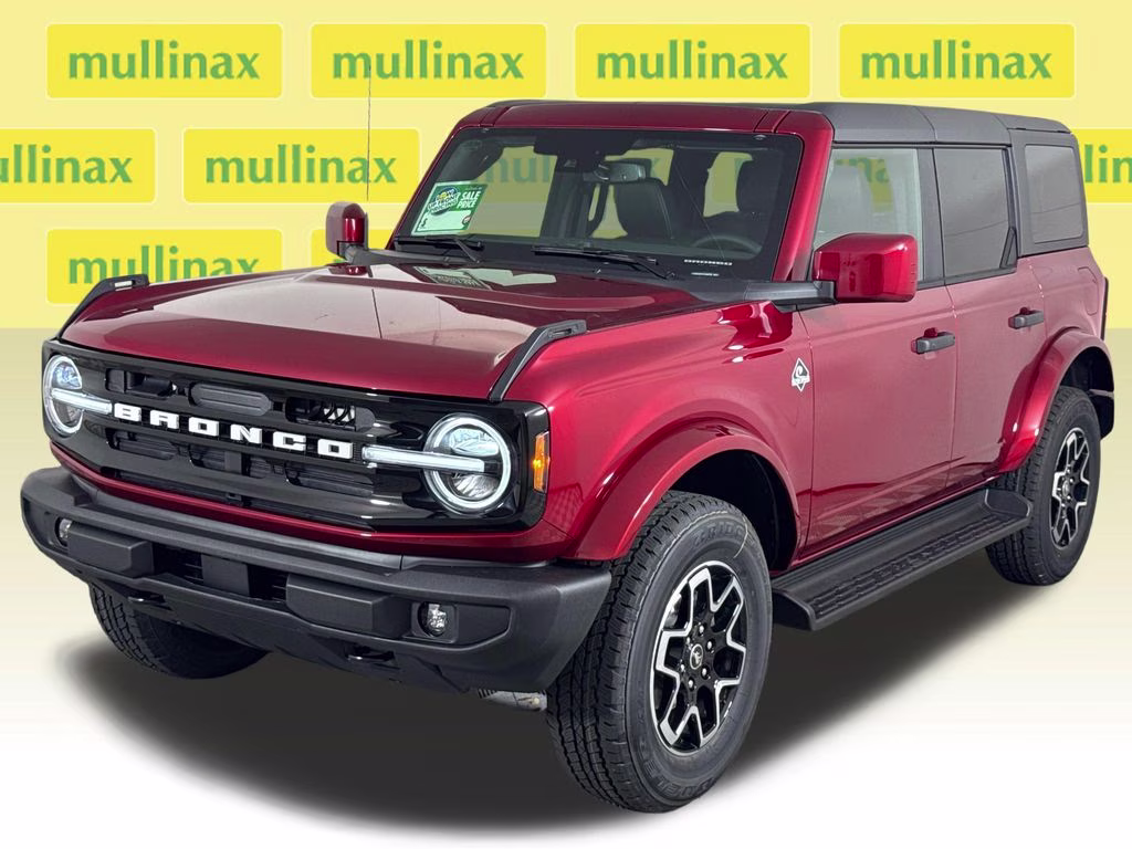 2026 Ruby Red Metallic Tinted Clearcoat Ford Bronco Outer Banks 4X4 SUV
