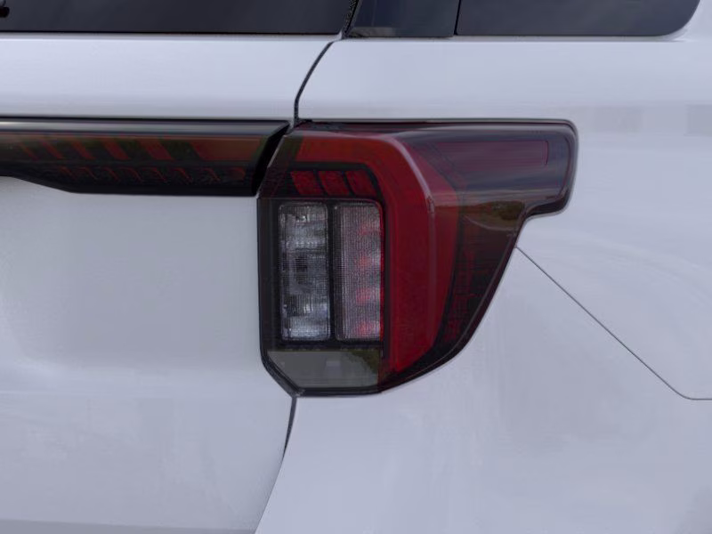 2026 White Metallic Ford Explorer ST-Line RWD SUV