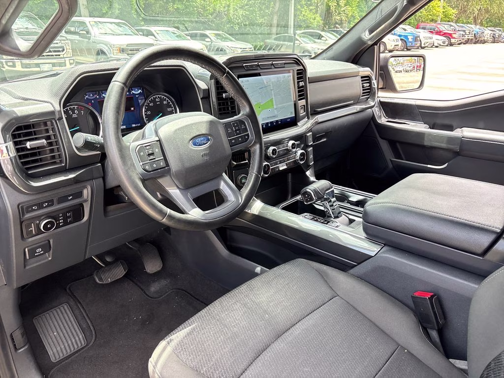 2023 Black Metallic Ford F-150 XLT RWD Truck