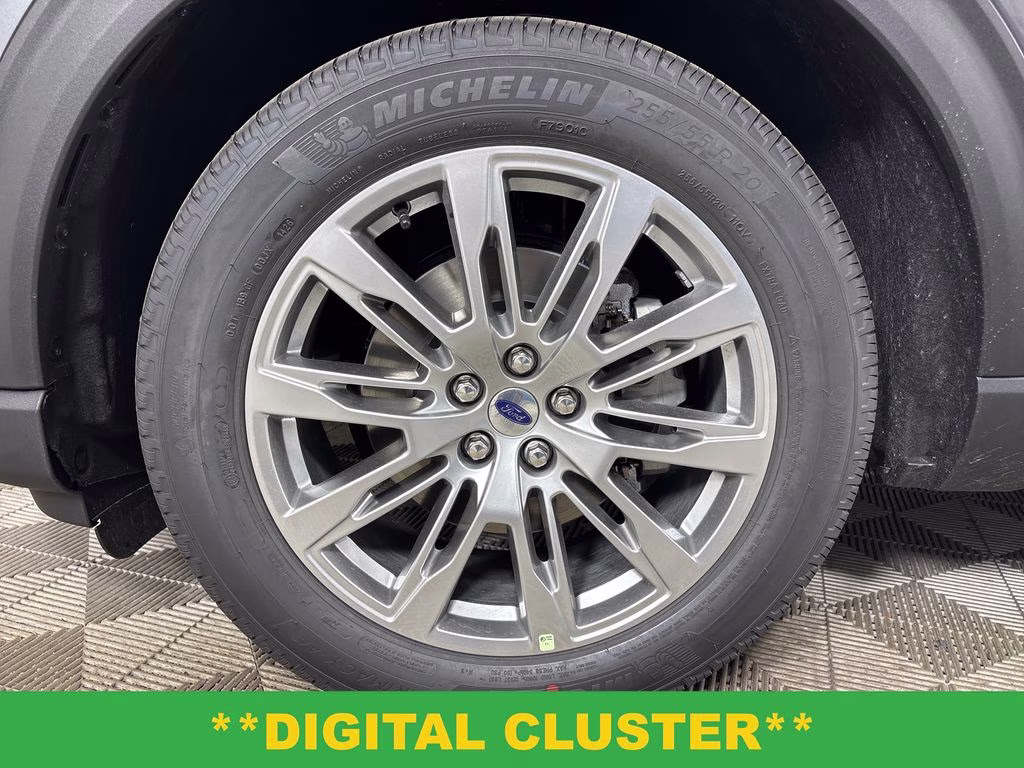 2026 Gray Metallic Ford Explorer Platinum RWD SUV
