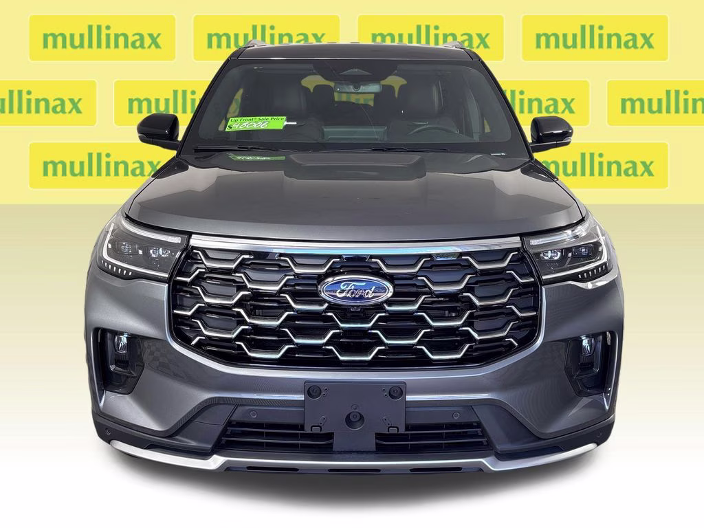 2026 Carbonized Gray Metallic Ford Explorer Platinum RWD SUV