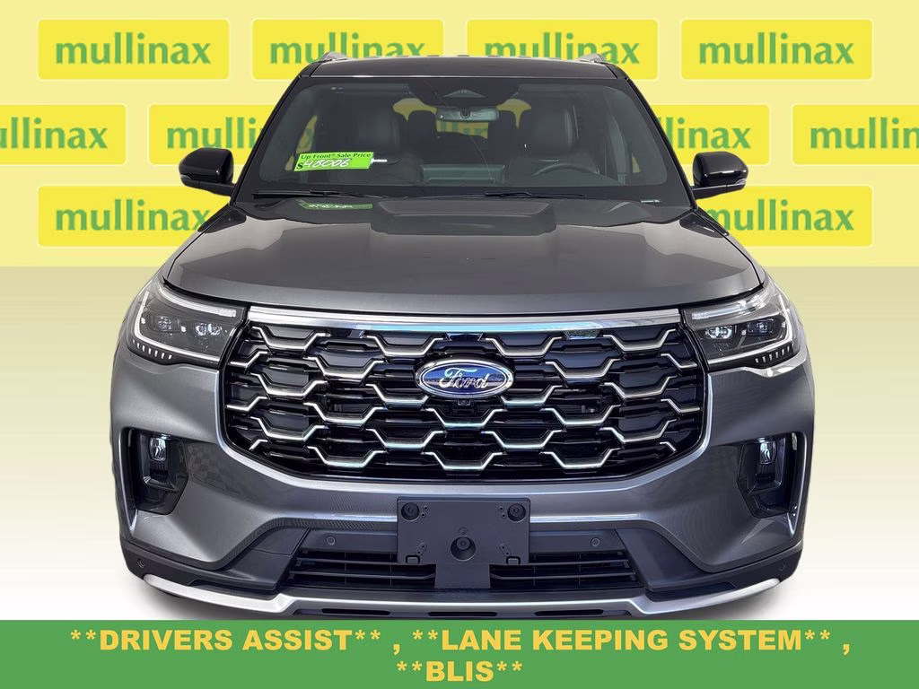 2026 Gray Metallic Ford Explorer Platinum RWD SUV