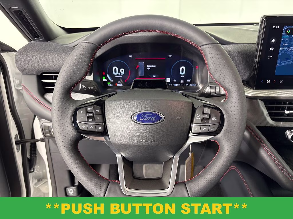 2026 White Metallic Ford Explorer ST-Line RWD SUV