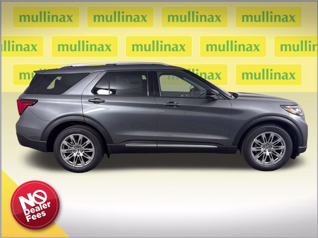 2026 Carbonized Gray Metallic Ford Explorer Platinum RWD SUV