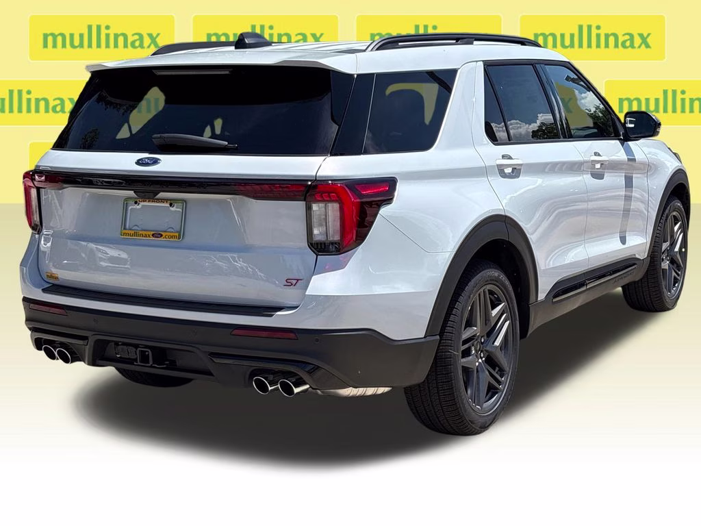 2026 White Metallic Ford Explorer ST RWD SUV
