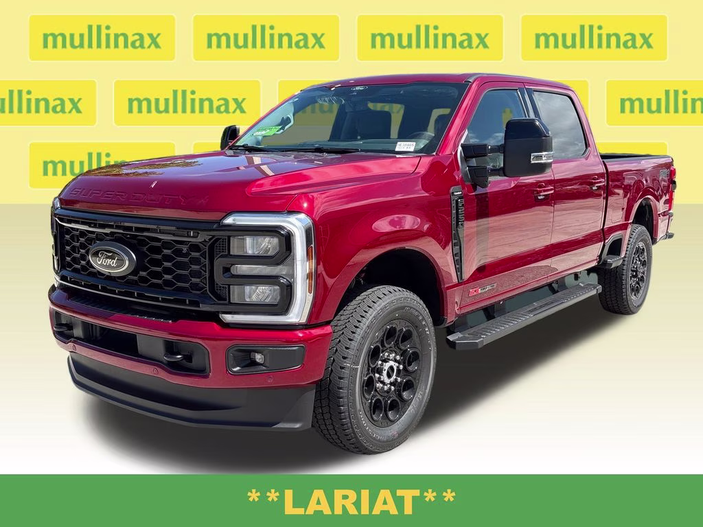 2026 Ruby Red Metallic Tinted Clearcoat Ford Super Duty F-250 SRW Lariat 4X4 Truck