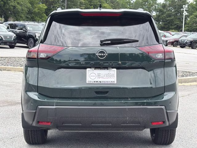 2026 Obsidian Green Nissan Rogue Dark Armor FWD SUV