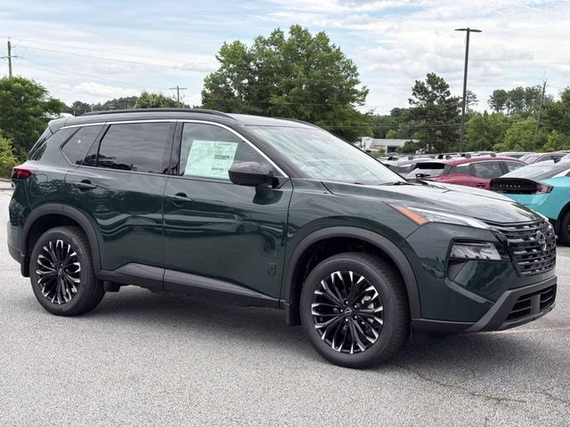 2026 Obsidian Green Nissan Rogue Dark Armor FWD SUV
