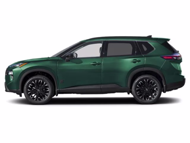 2026 Obsidian Green Nissan Rogue Dark Armor FWD SUV