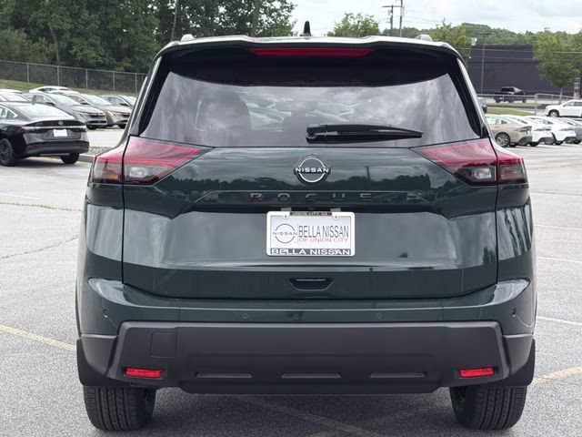 2026 Obsidian Green Nissan Rogue Dark Armor FWD SUV