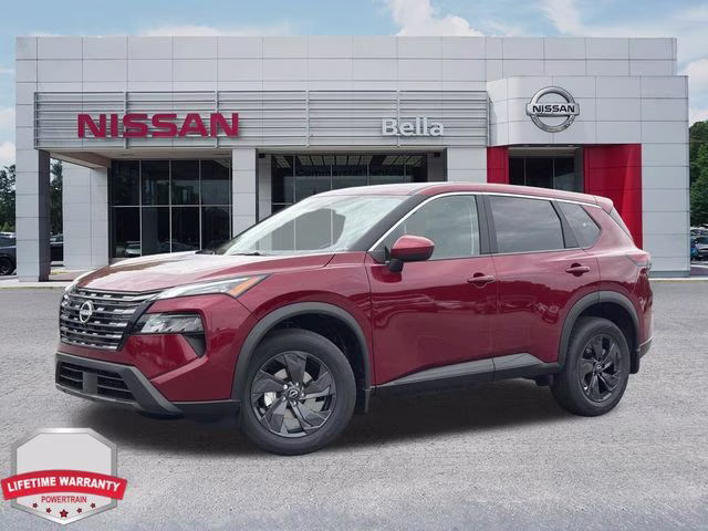 2026 Scarlet Ember Tintcoat Nissan Rogue SV AWD SUV
