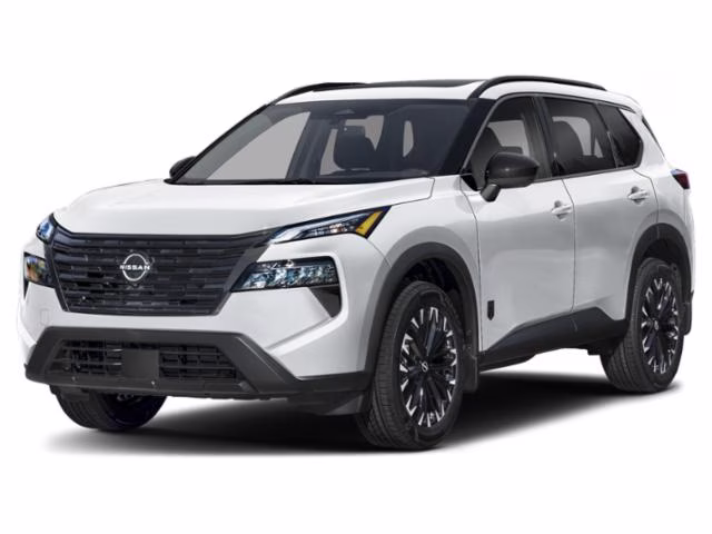 2026 Everest White Pearl Tricoat Nissan Rogue Dark Armor AWD SUV